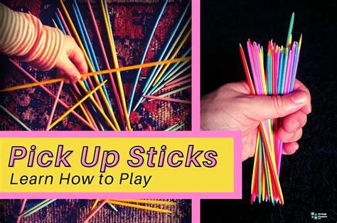 How To Play Pick Up Sticks Game: Rules & Variations.